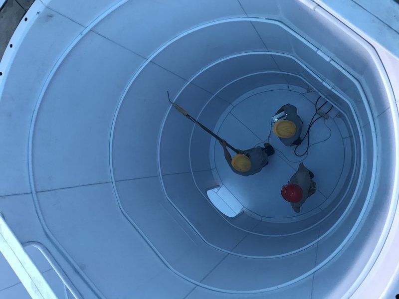 某國有大型稀土集團(tuán)公司現(xiàn)場(chǎng)鋼襯四氟項(xiàng)目